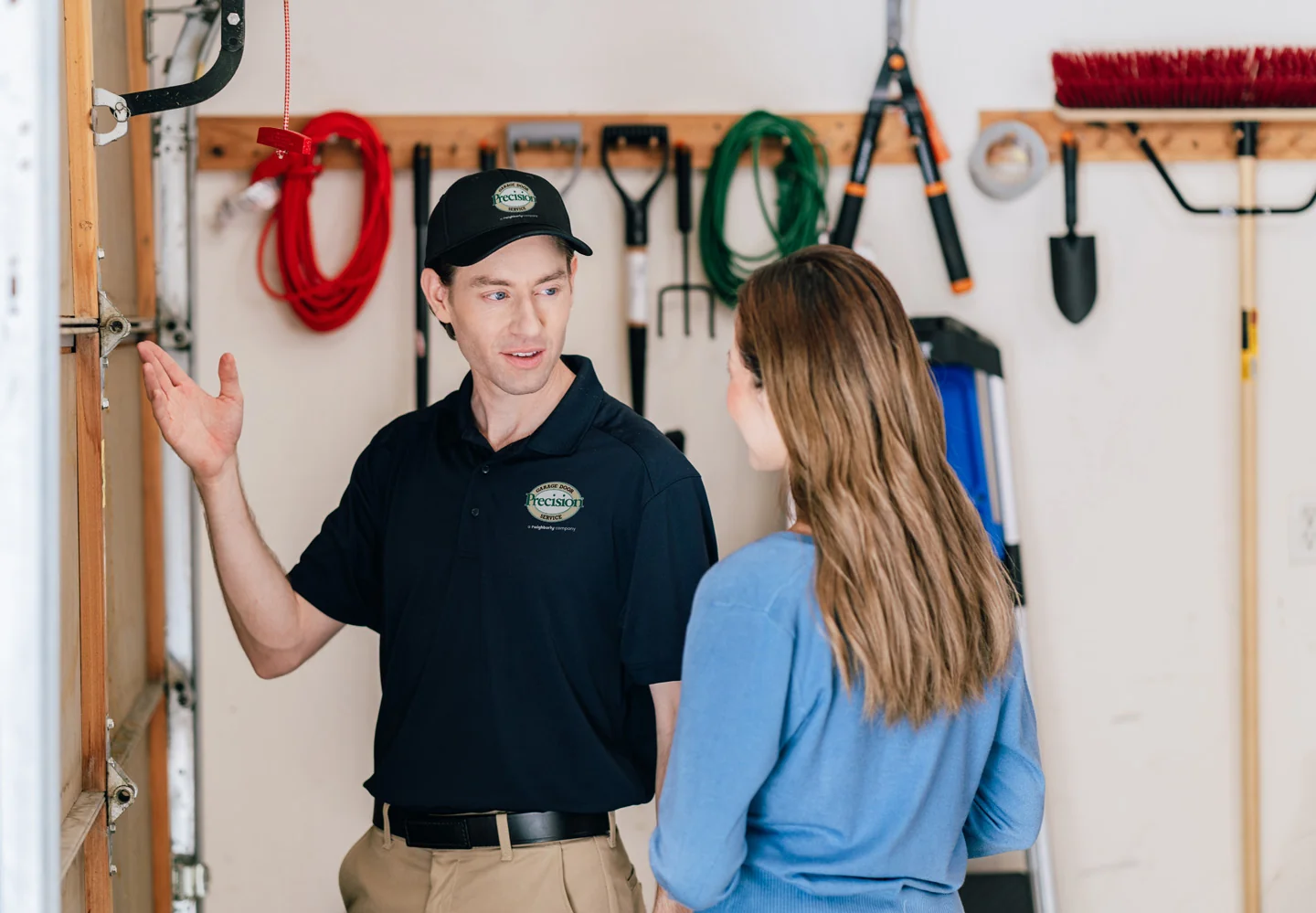 Garage door inspection