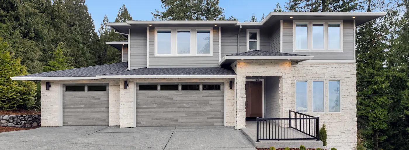 Amarr Steel double garage door Amarr Steel double garage door